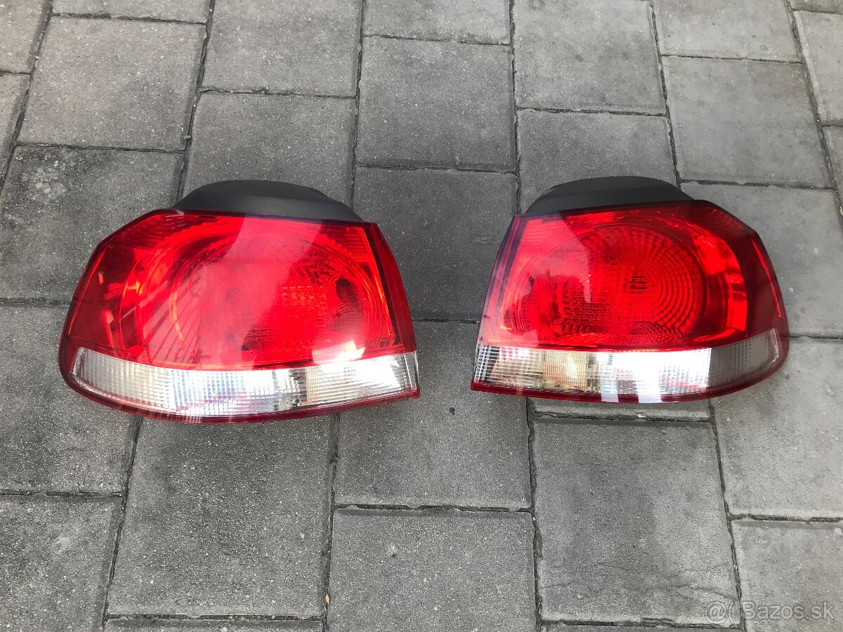 Volkswagen golf 6 zadné svetla - 2