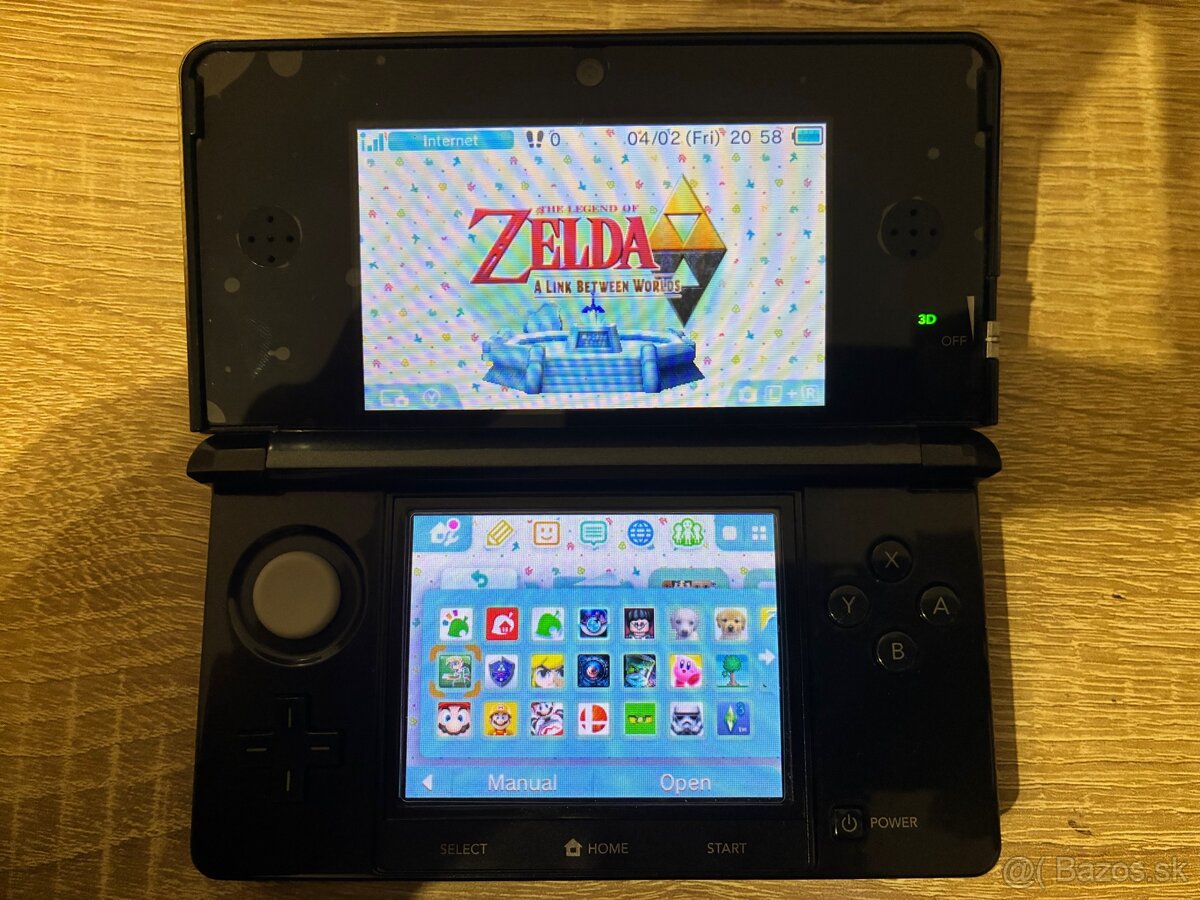 Nintendo 3DS (módované) + príslušenstvo - 2