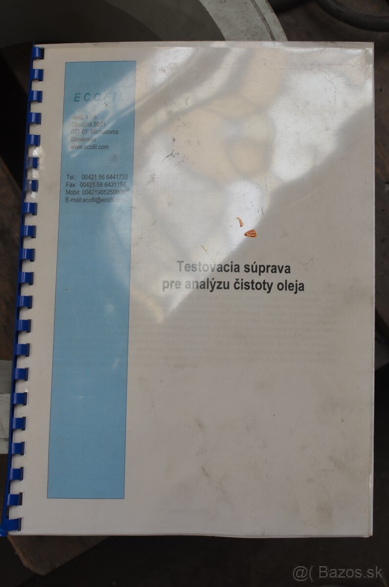 ECOFIL – testovacia súprava pre analýzu čistoty oleja - 2