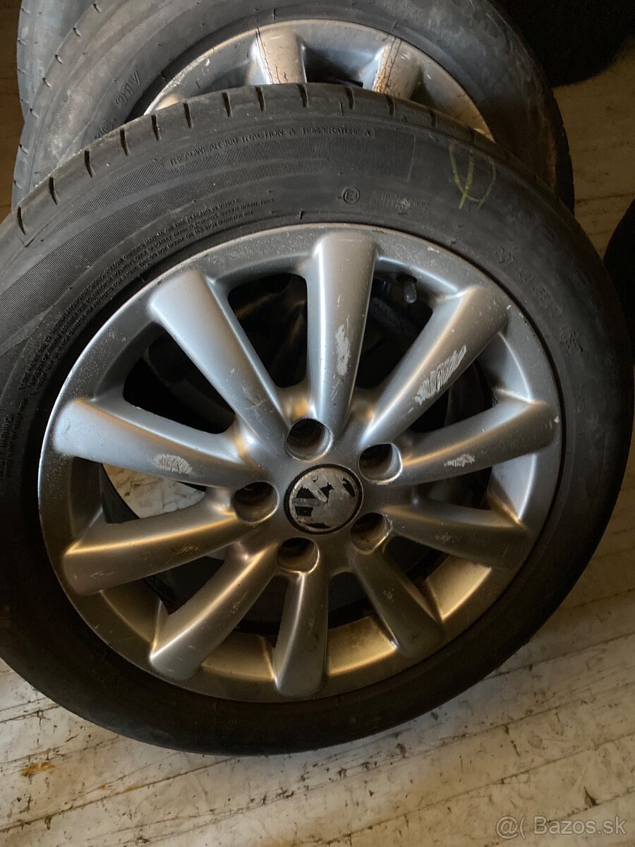 Predám sadu kolies vw Sharan - 2