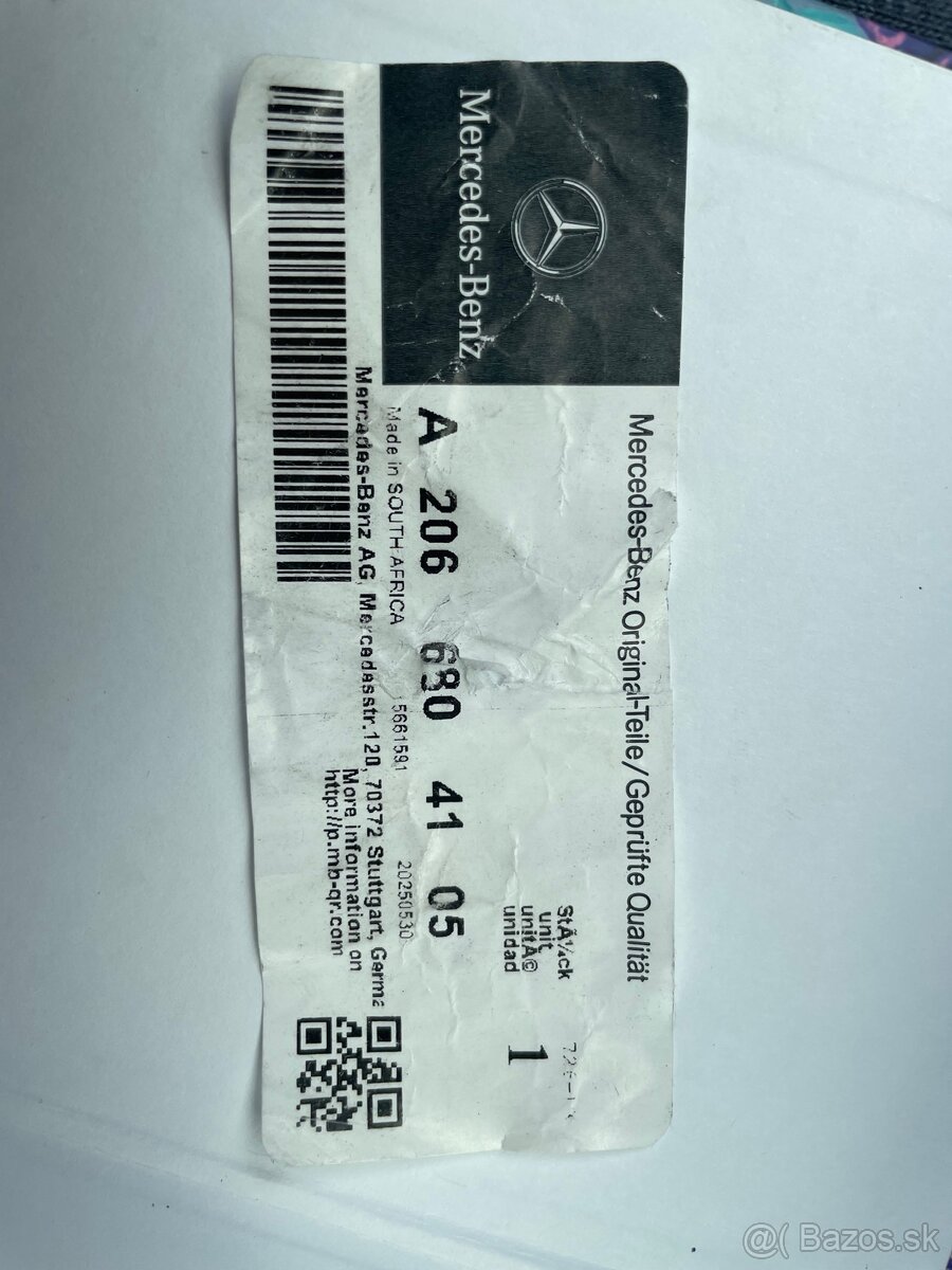 Rohoze Mercedes w206 - 2