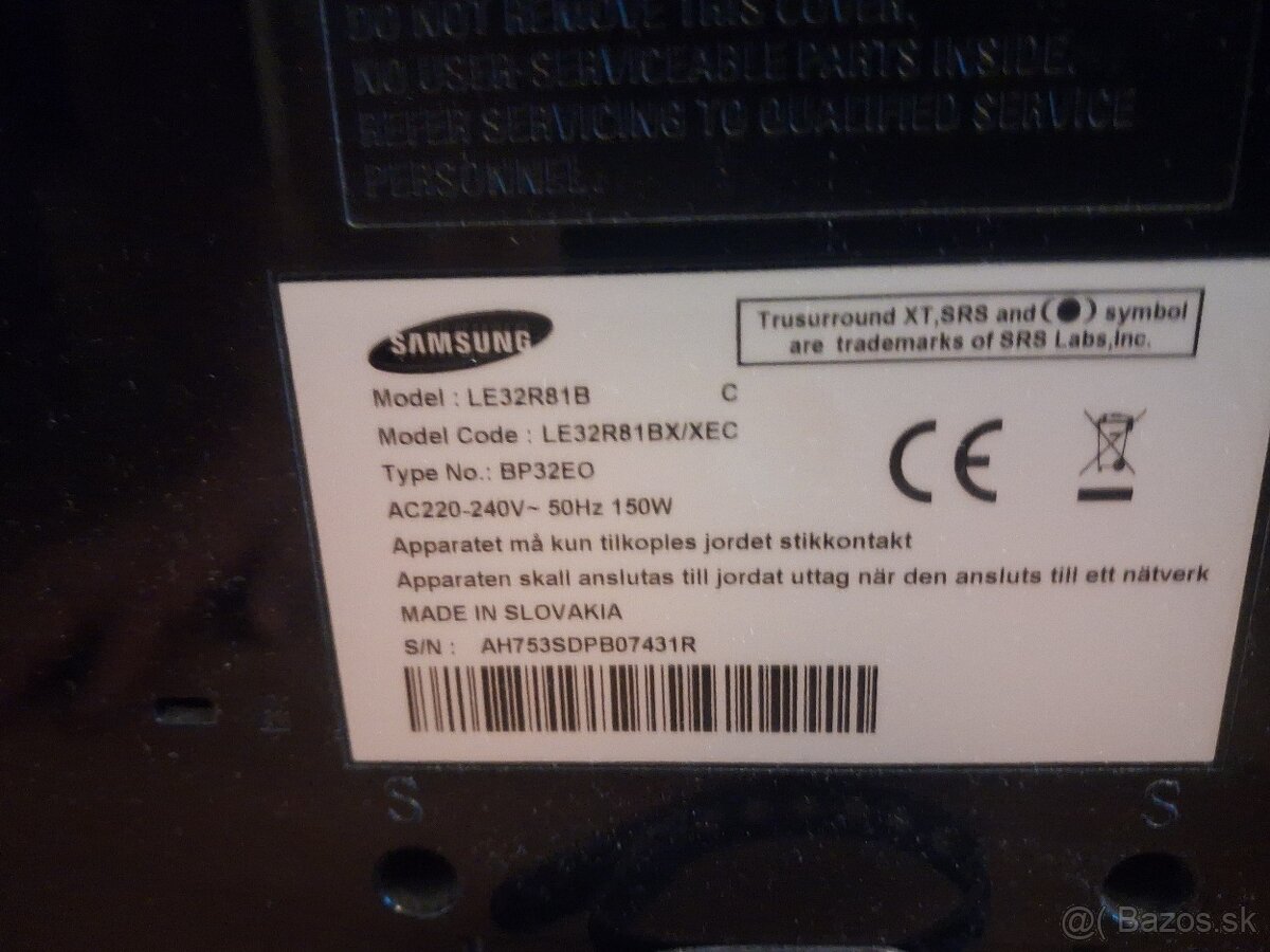 TV Samsung 32" - 2