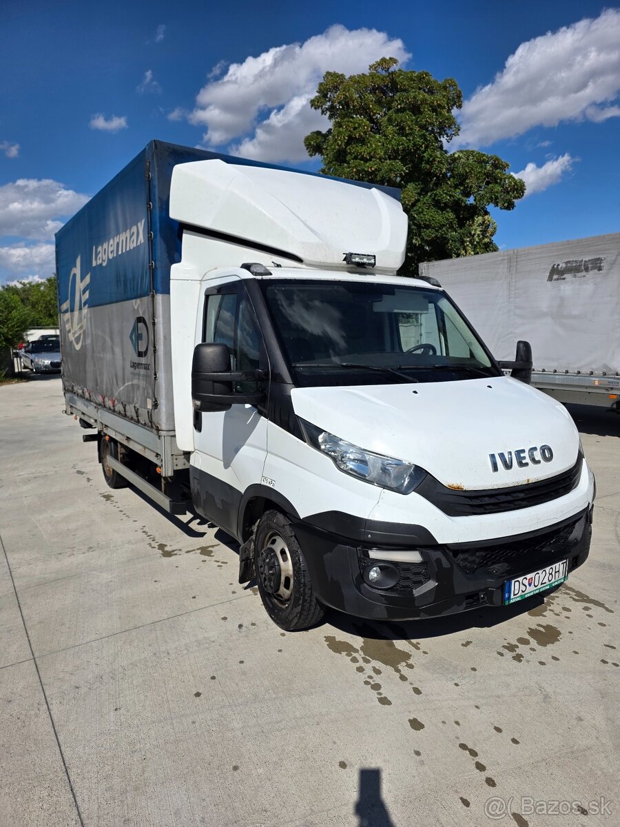 Iveco Daily 35C15 plachta + hydraulické čelo - 2