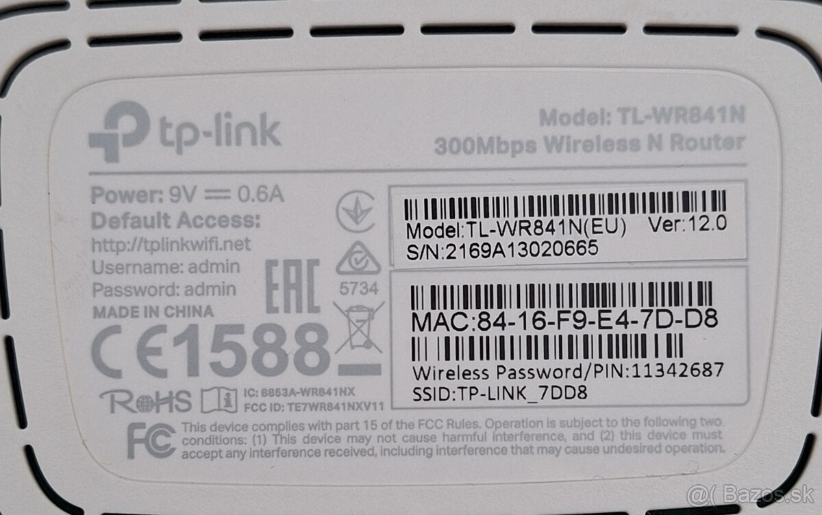 Router TP-Link TL-WR841N Wireless N 300MBit/s - 2