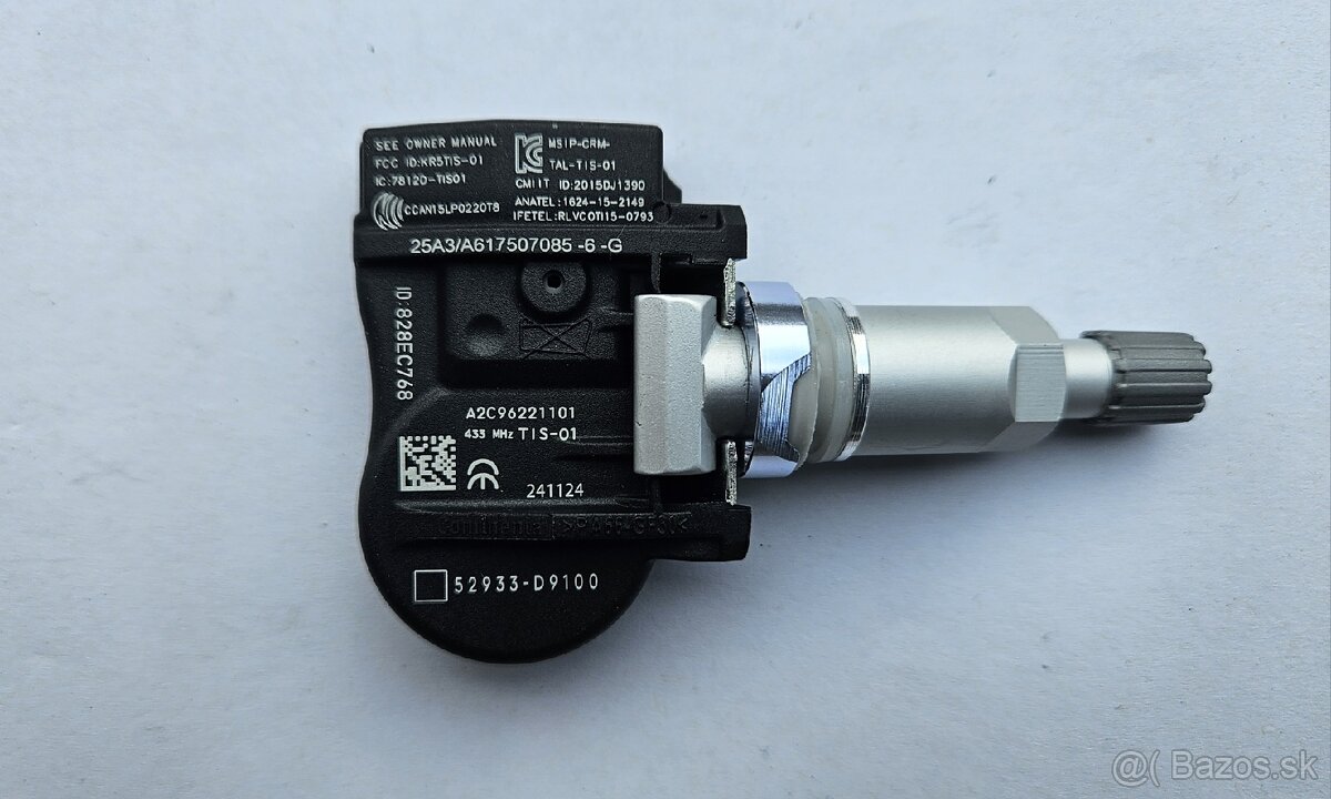 Snímače Tlaku Pneumatík KIA HYUNDAI GENESIS
- 2