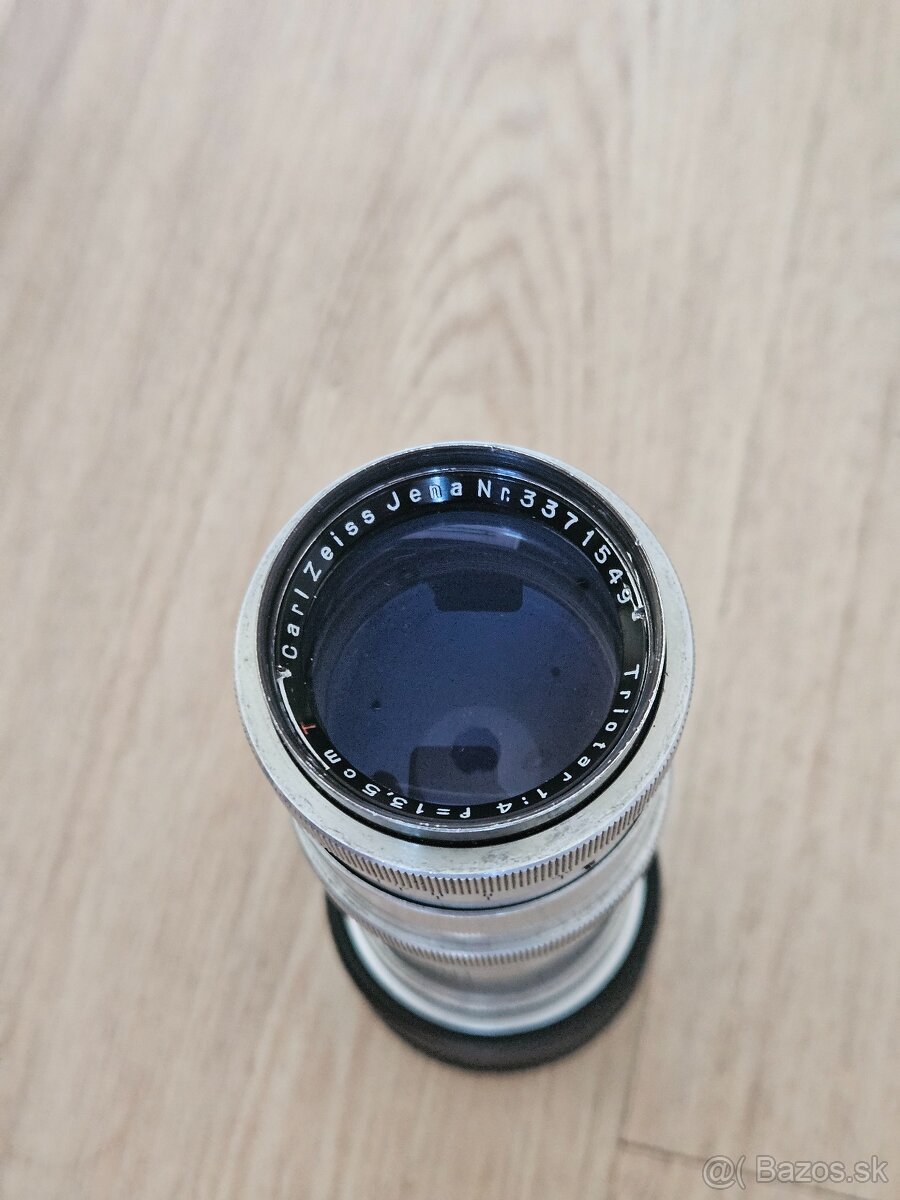 Predam vymenim Carl Zeiss Jena Triotar 135/4 inzerat platny - 2