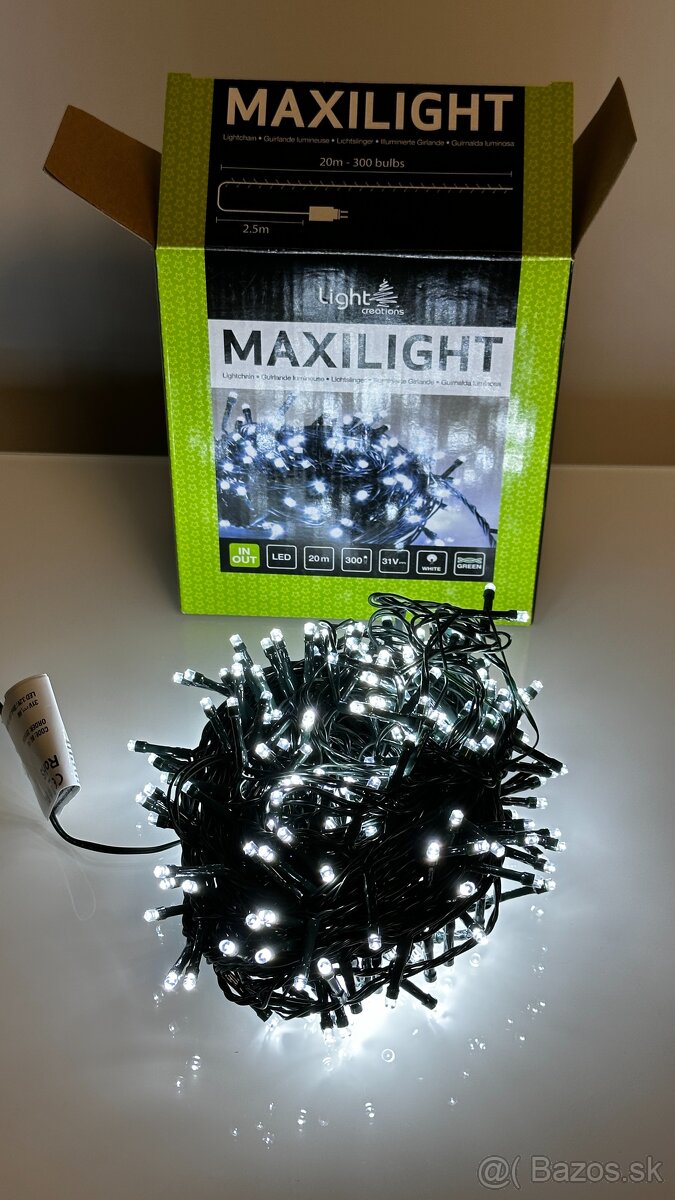 Vianocne LED osvetlenie Maxilight 20 m - 300 LED - 2