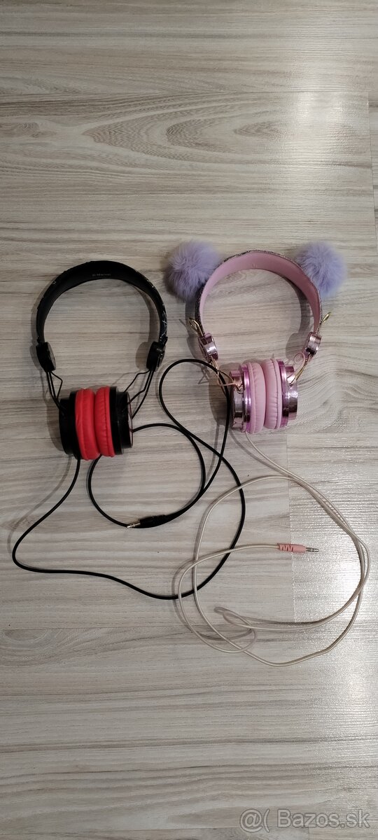 Káblové detské slúchadlá nastaviteľné - 2