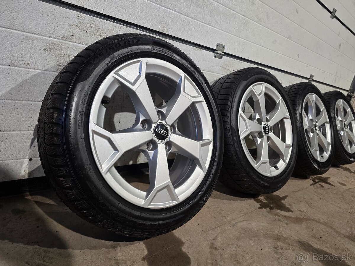 Zimná Sada AUDI 17"+Pirelli Sottozero3 205/50 R17 - 2