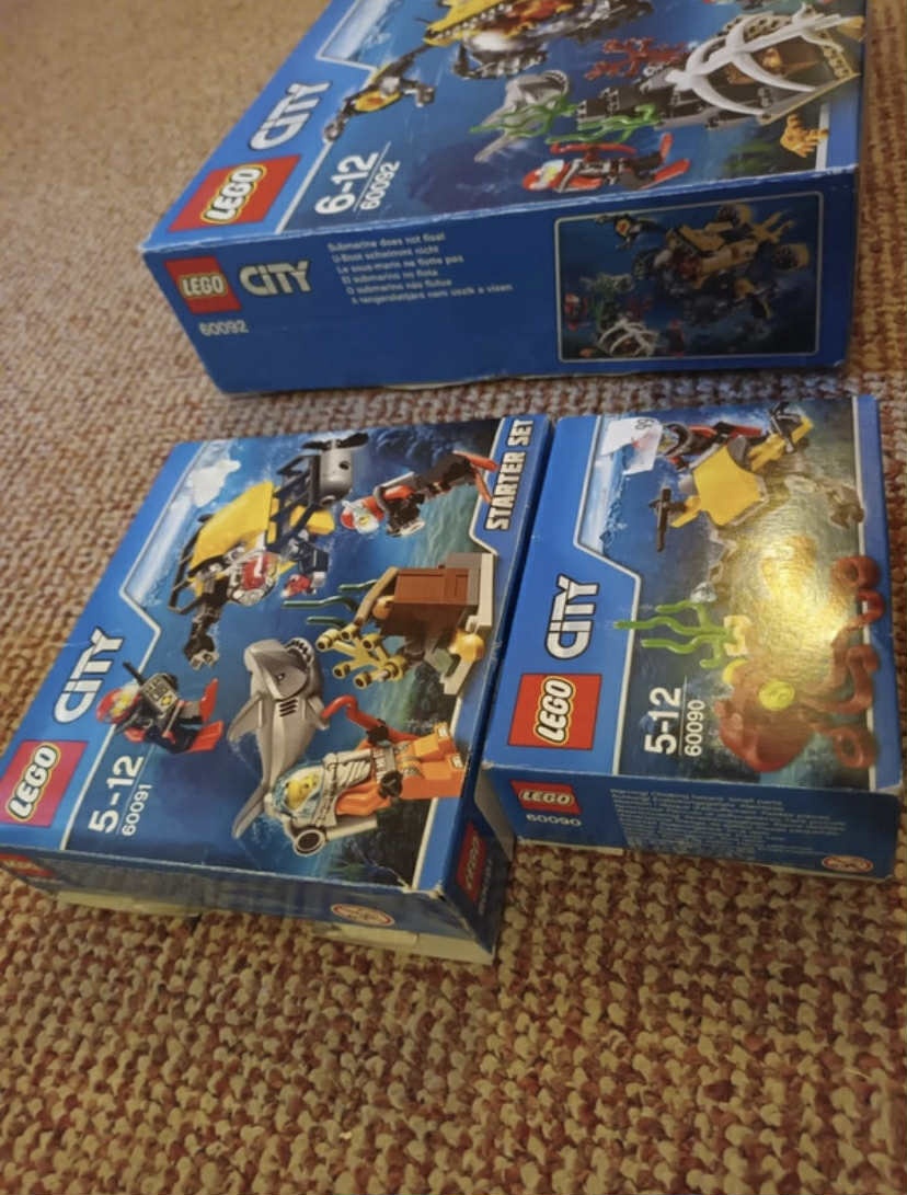 Lego City 60090, 60091, 60092 - 2