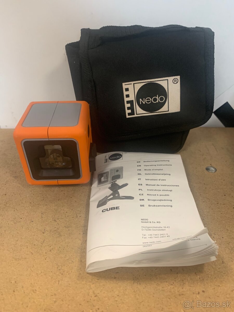 Univerzálny multičiarový laser Nedo Cube 460869 - 2