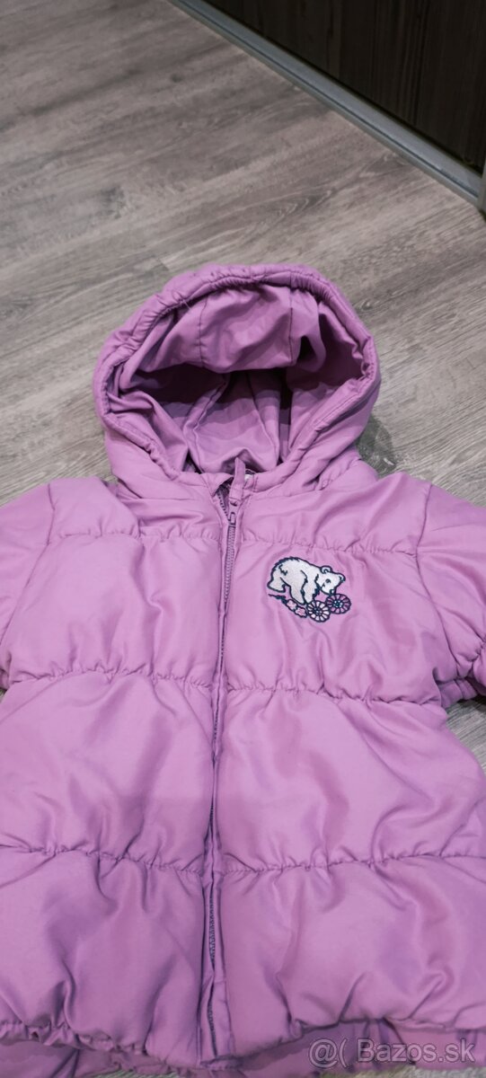Extra teplá bunda dievčenská 92 v. Smily - 2
