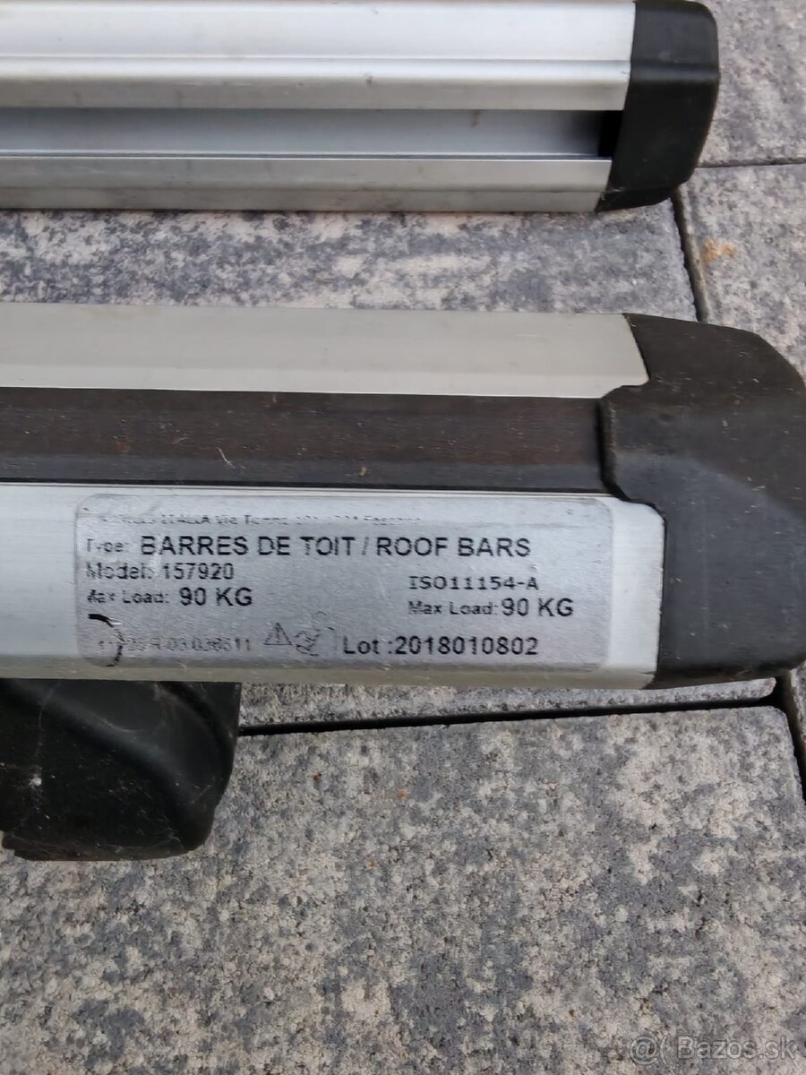 Strešné nosiče AURILIS 120cm - 2