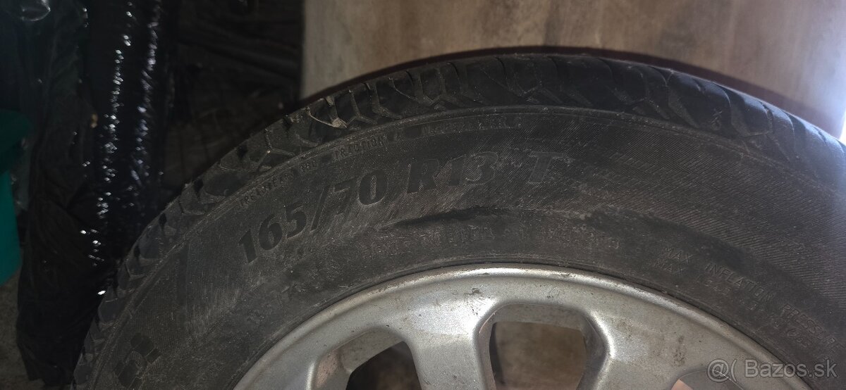 Letné pneu 165/70 r13 - 2