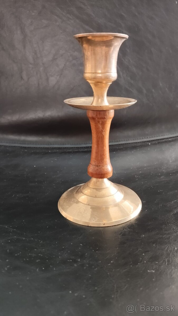 mosadzný svietnik - 2