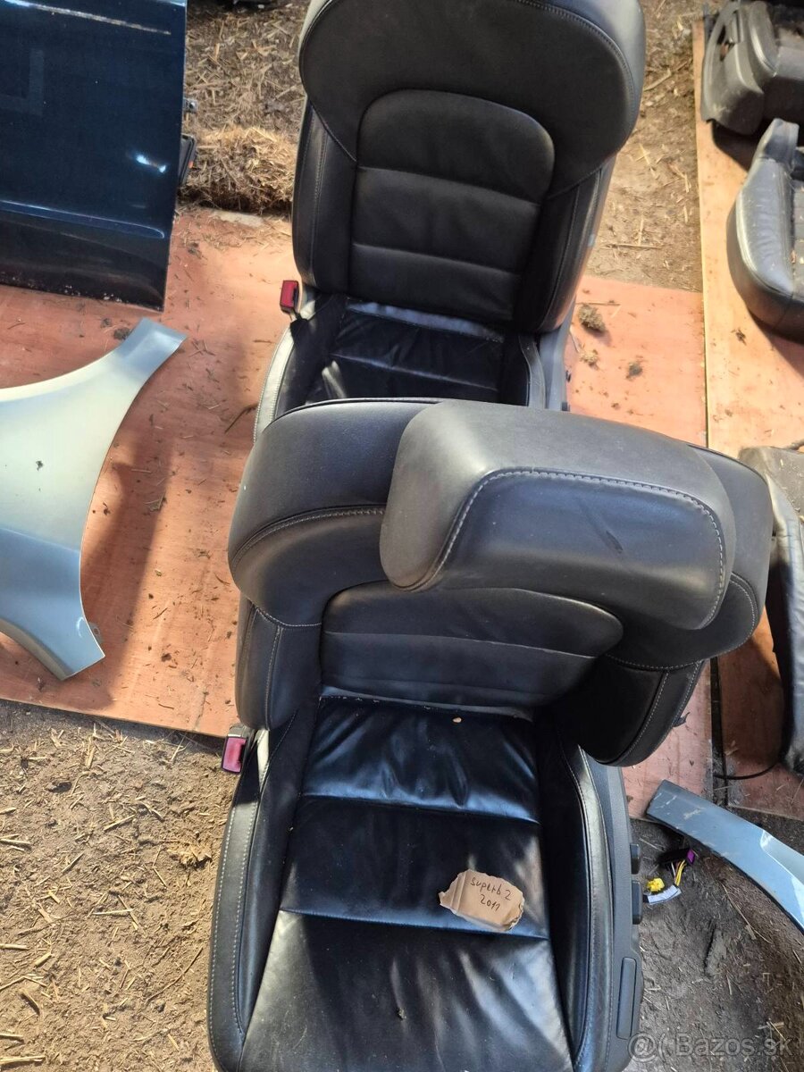 Koženné sedačky Škoda Superb 2 - 2