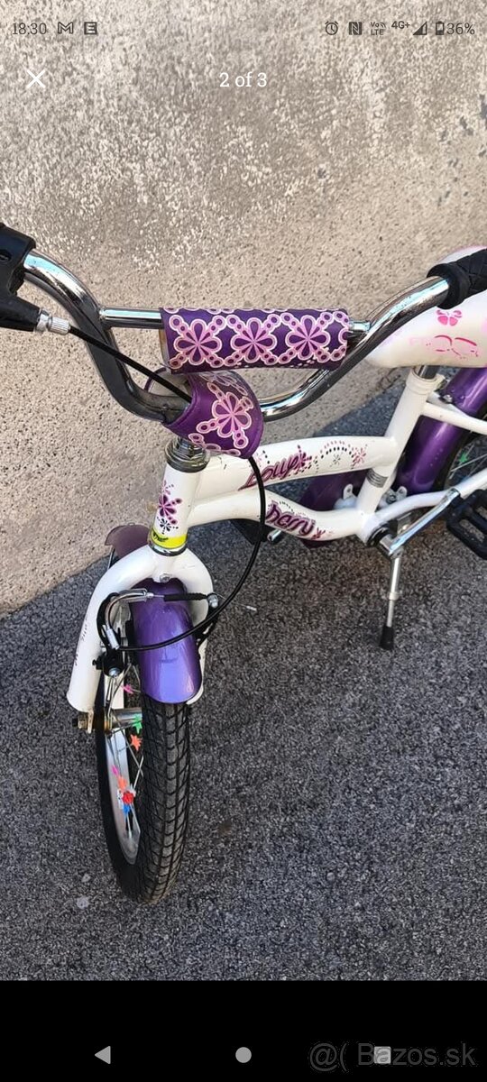 Detský bicykel 16" - 2