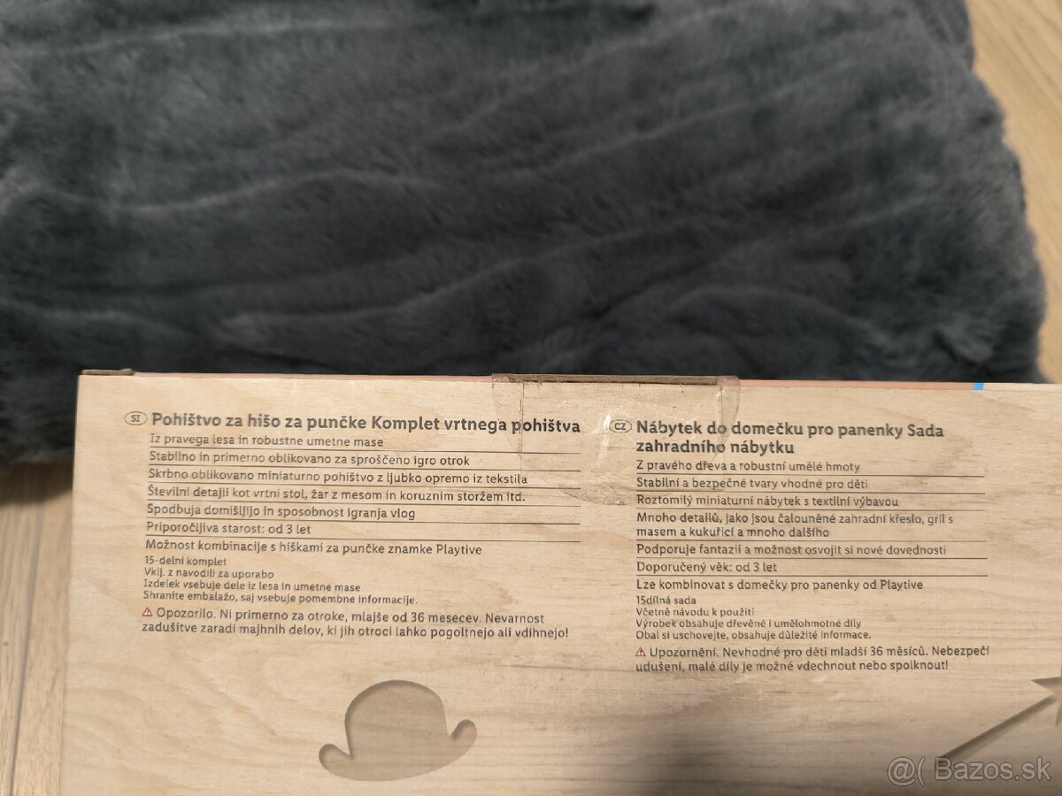 DREVENÝ NÁBYTOK PRE BÁBIKY - 2