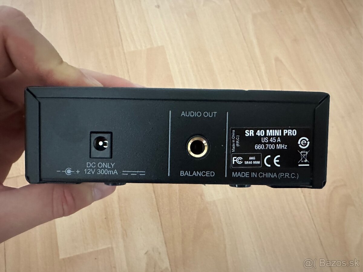 AKG SR40 Mini Pro – bezdrôtový prijímač - 2