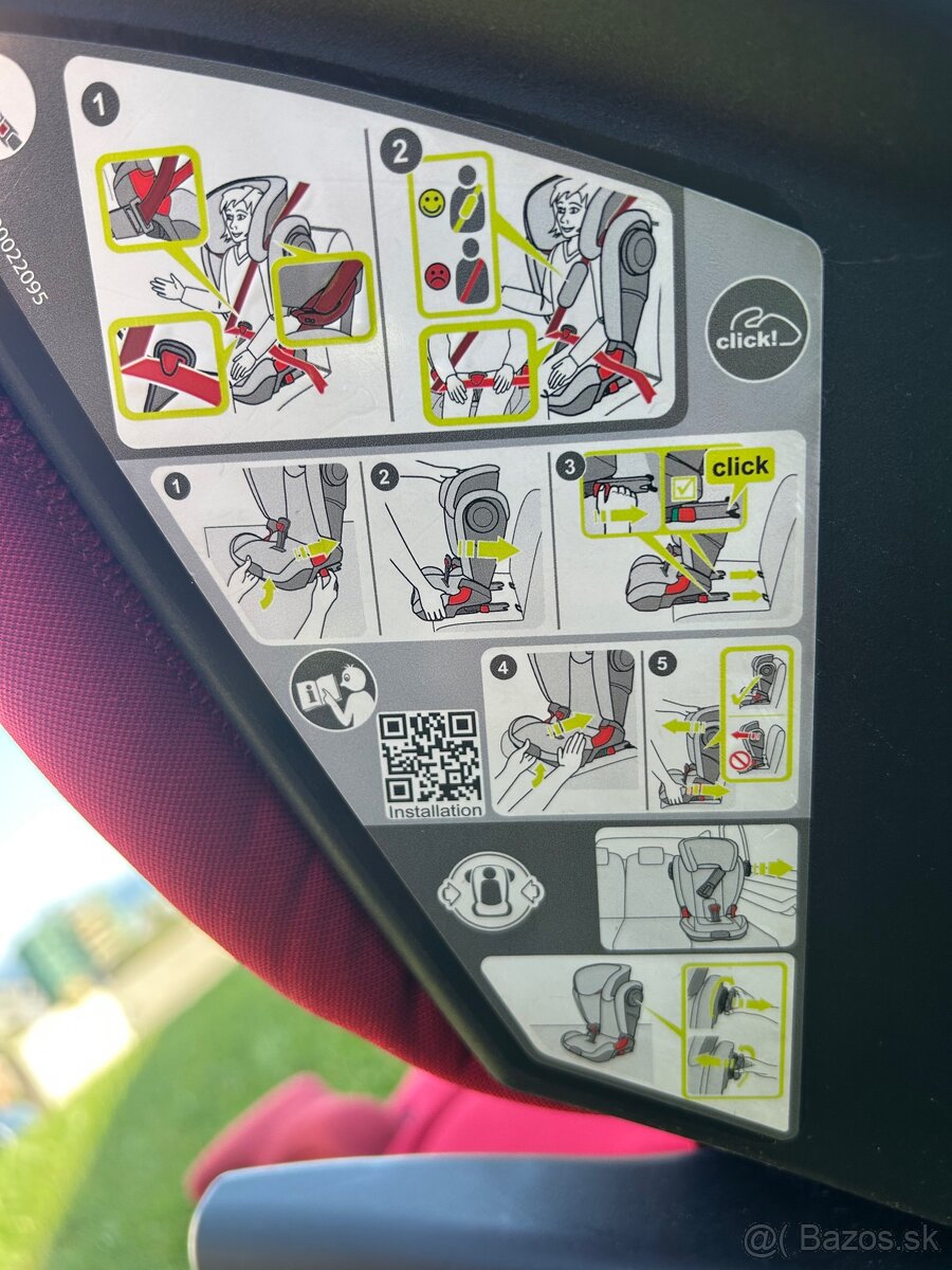 Detská sedačka Britax Romer KIDFIX 2 XP SICT - 2