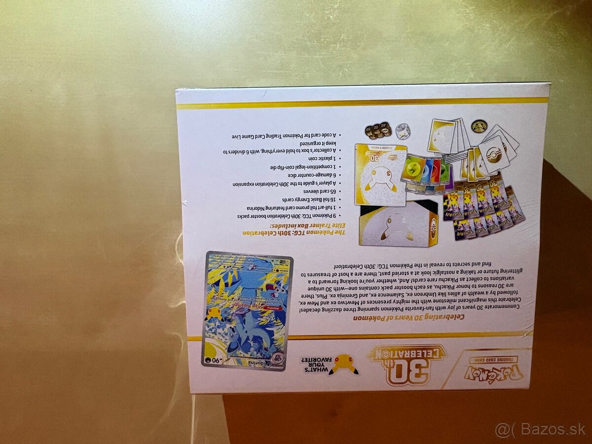 Pokemon ETB - 30th celebration - 2