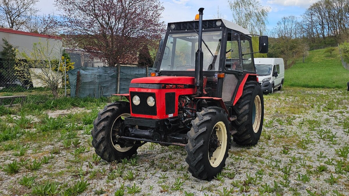 Zetor 7745 s TP ŠPZ - 2