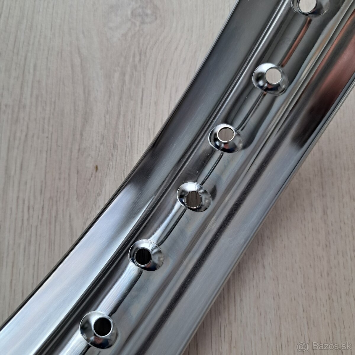 Chromovaný ráfik Pionier + špice - 2