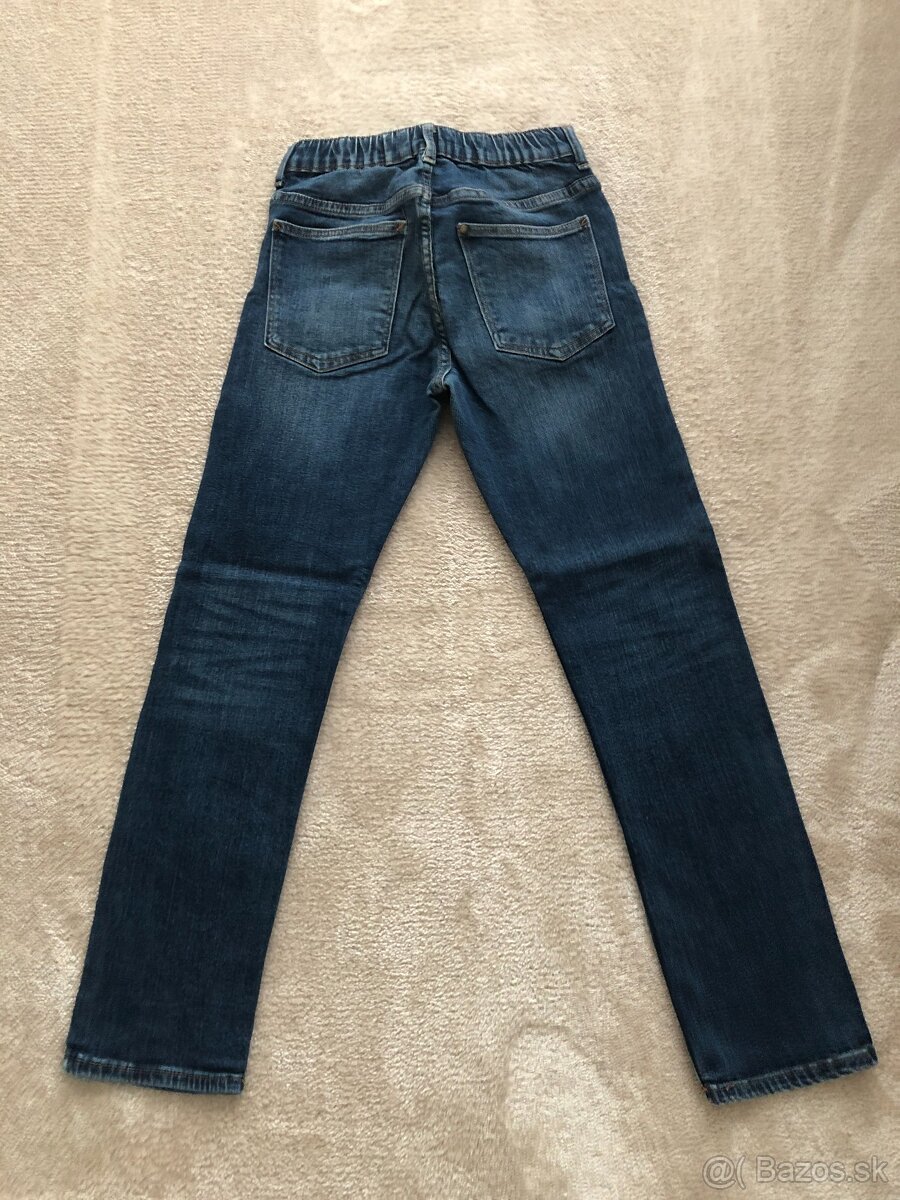 H&M chlapčenské rifle, veľ. 140 (9 - 10r) - 2