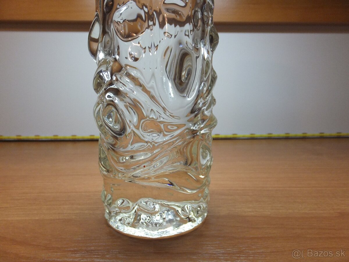 Fr. Pečený, masivní pěkná těžká váza, brus dna. - 2