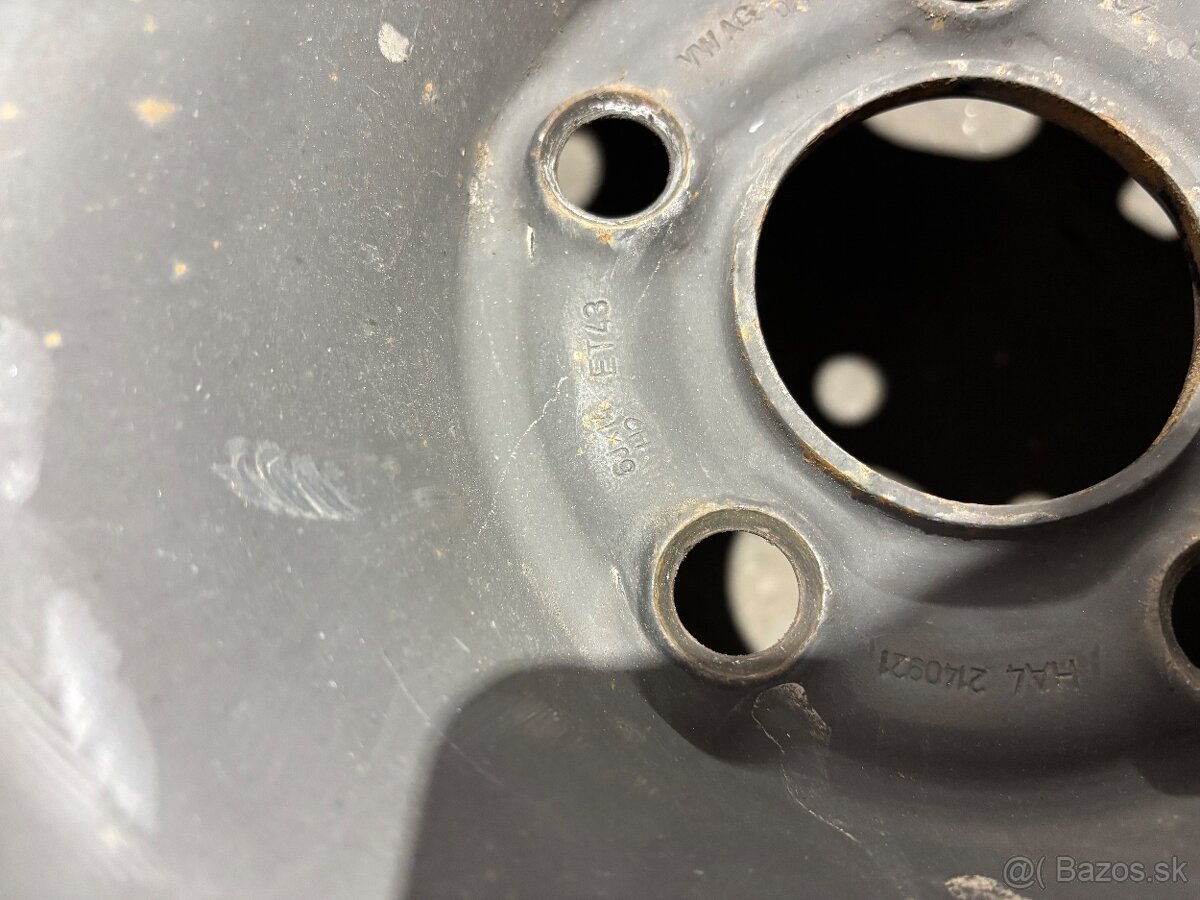 plechové disky 5x112 r14 6j - 2