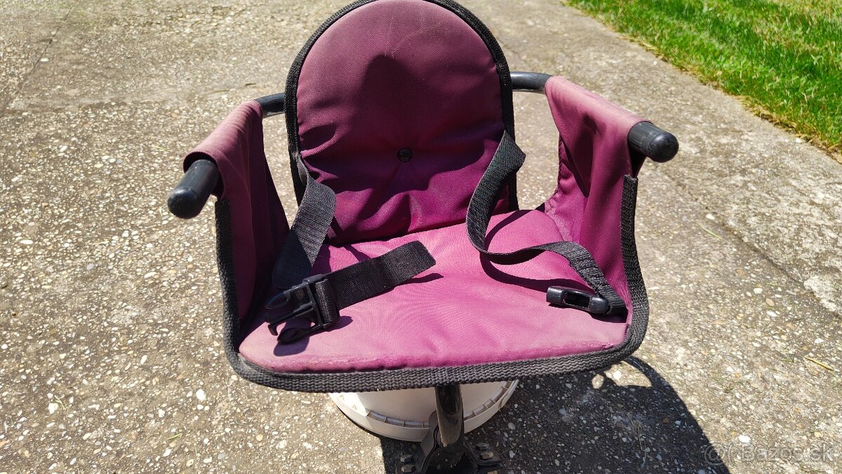 Detská sedačka Pekas na dámsky bicykel - 2