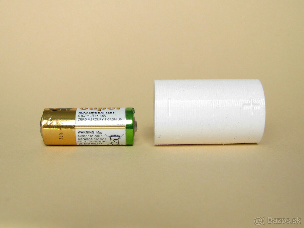 Redukcia batérie LR1 -> R10 pre AVOMET DU10, tranzistorákov. - 2