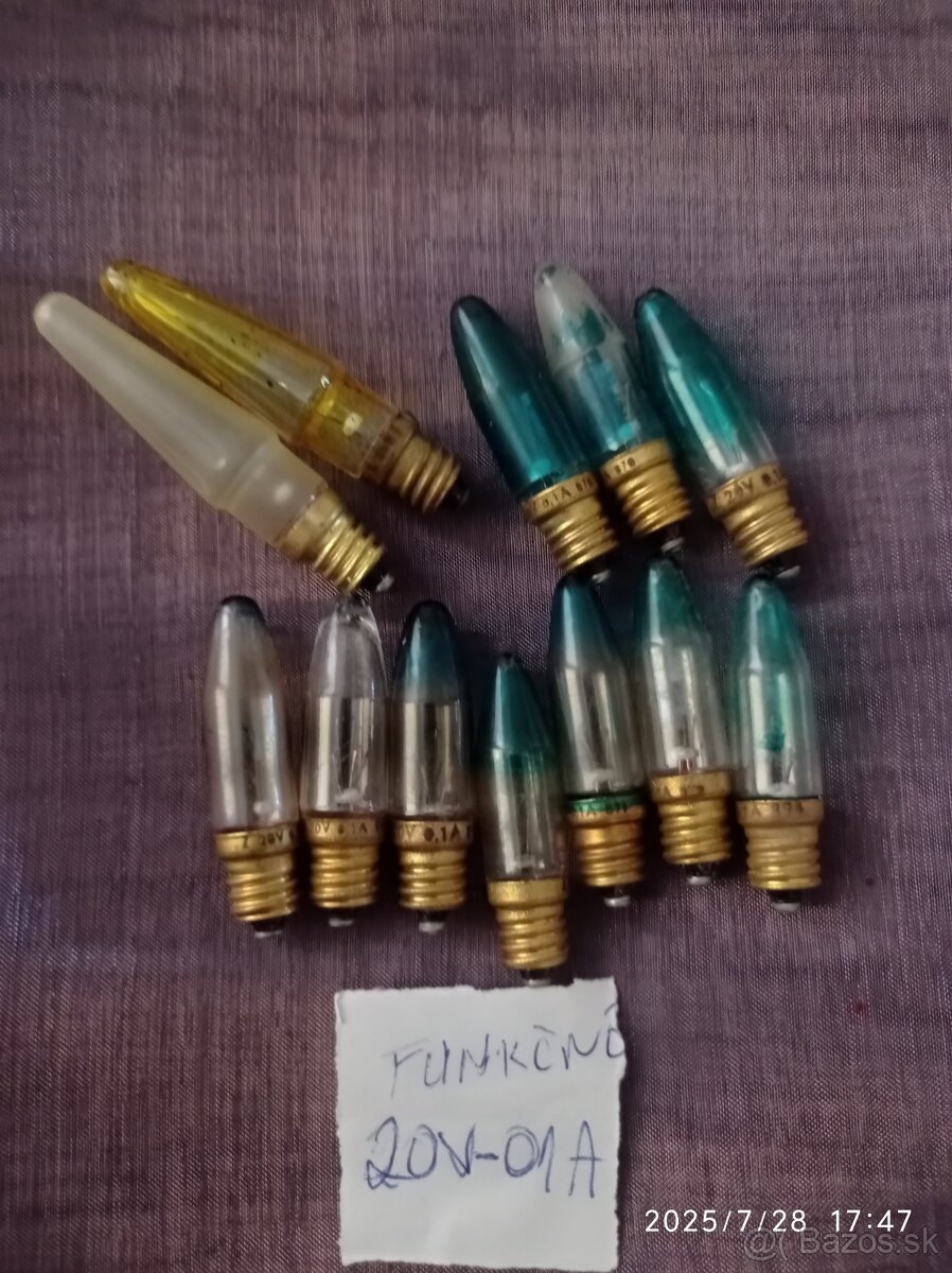 Retro žiarovky do vianočných svetielok - 2