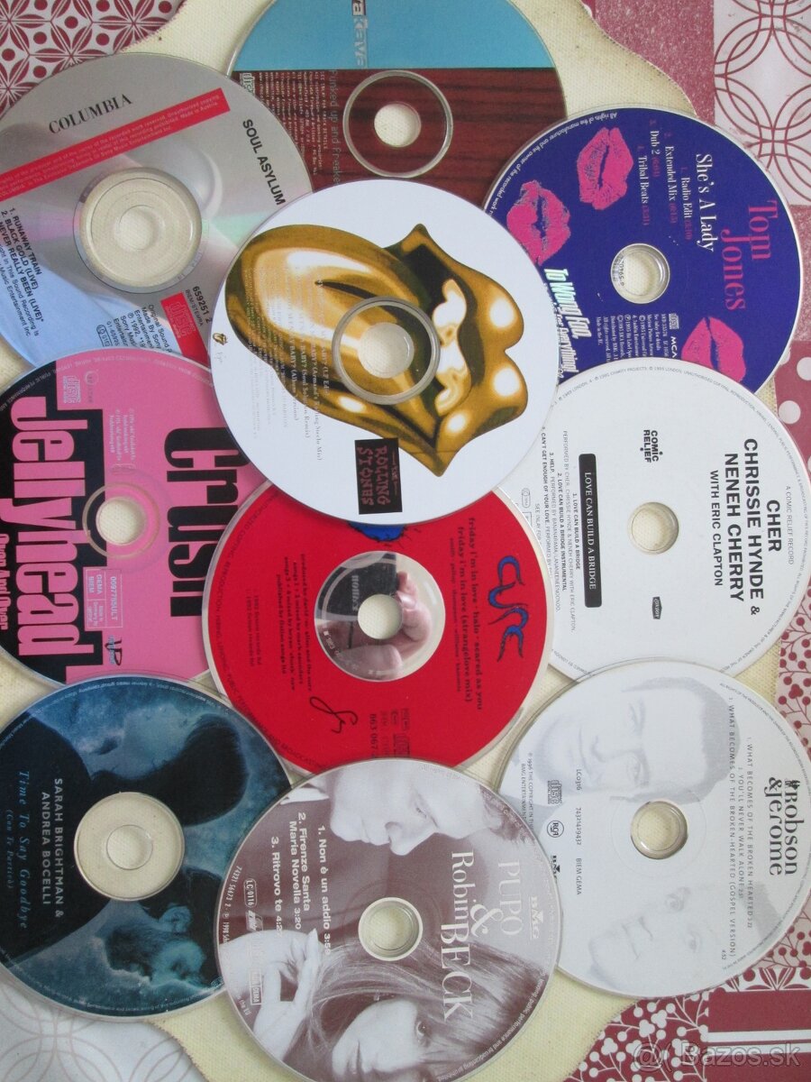 20 cd singlov bez plastových obalov a bookletov. pop vol. 3. - 2