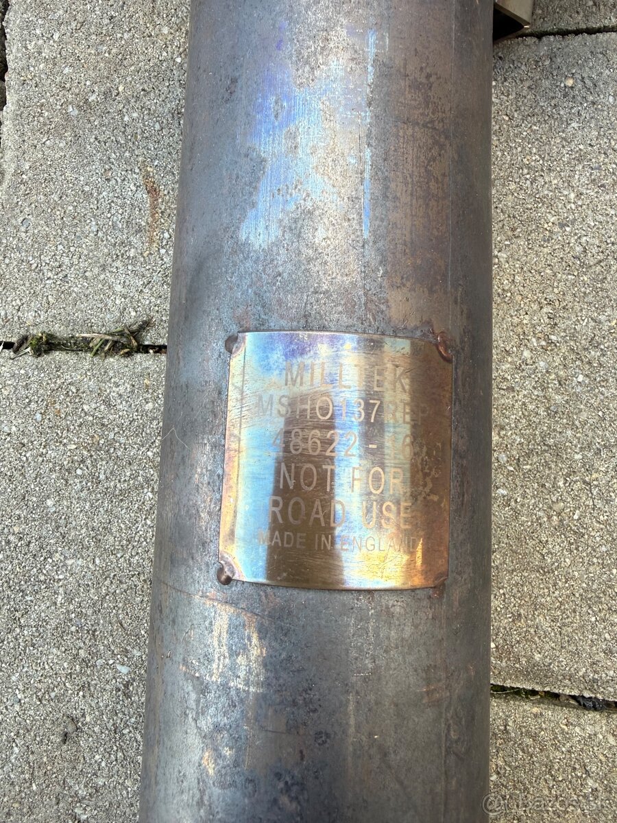 Milltek decat downpipe Honda Civic TypeR FK8 - 2