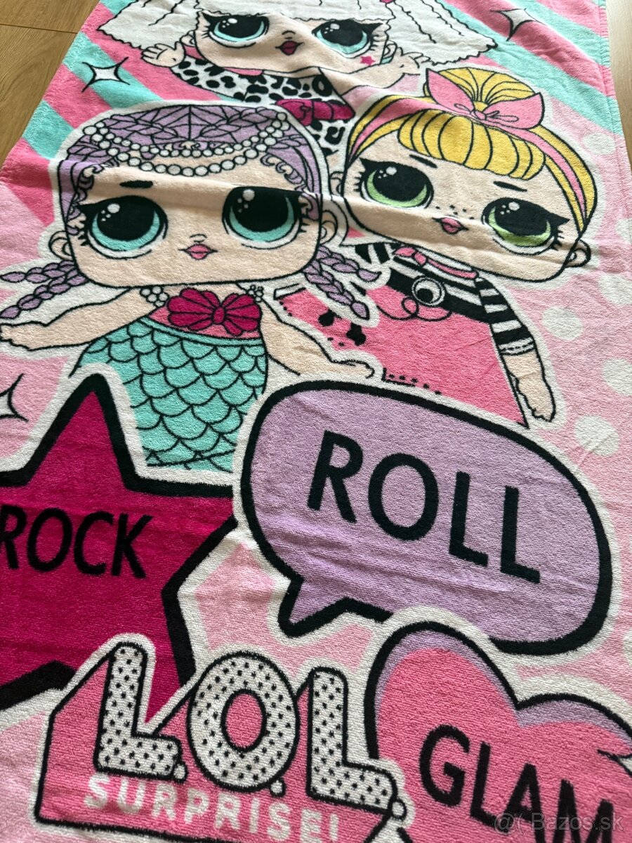 Osuška LOL, rozmer: 71x147 cm - 2