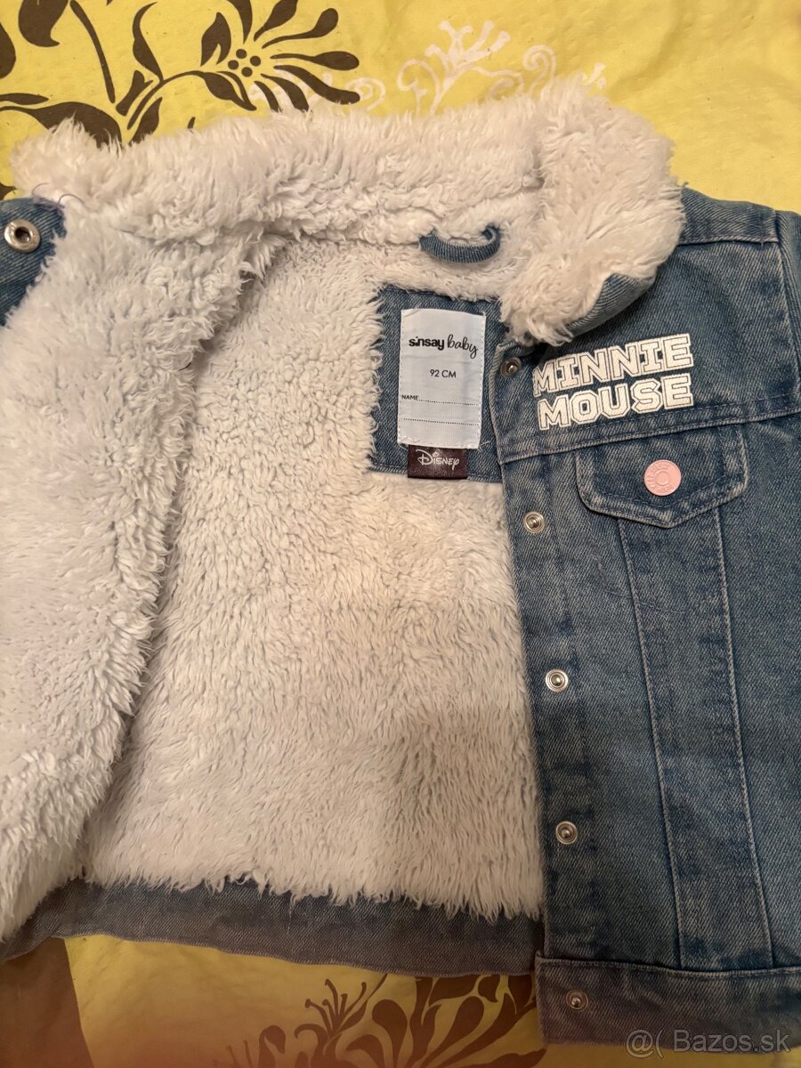 Detska Minnie mouse bunda veľkosť 92 - 2