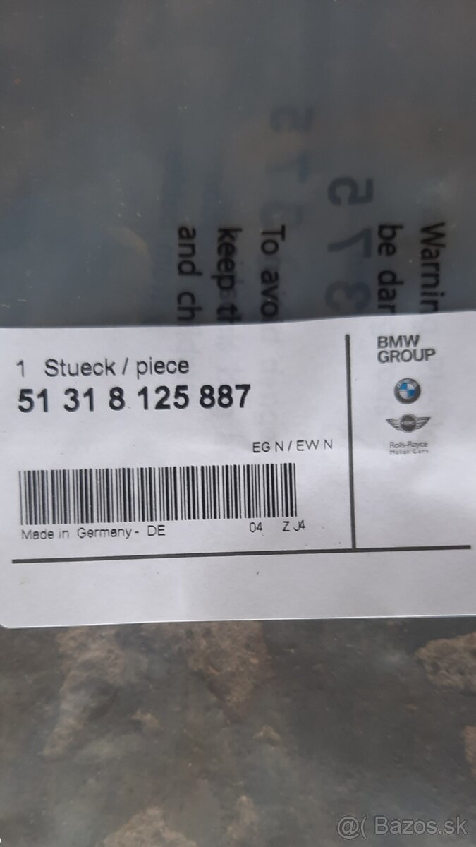 Bmw E38 Horné - vrchné tesnenie - 2