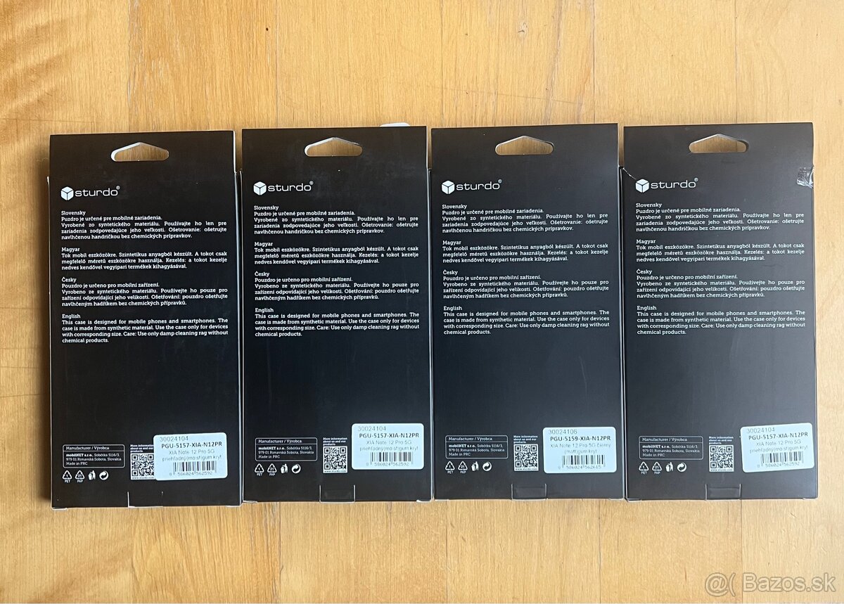 Kryty pre Xiaomi Note 12 Pro 5G - 2