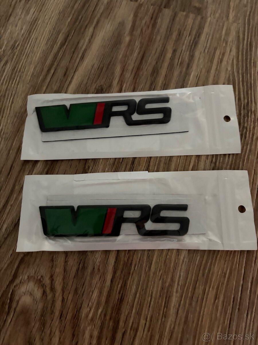 Škoda RS logo - 2