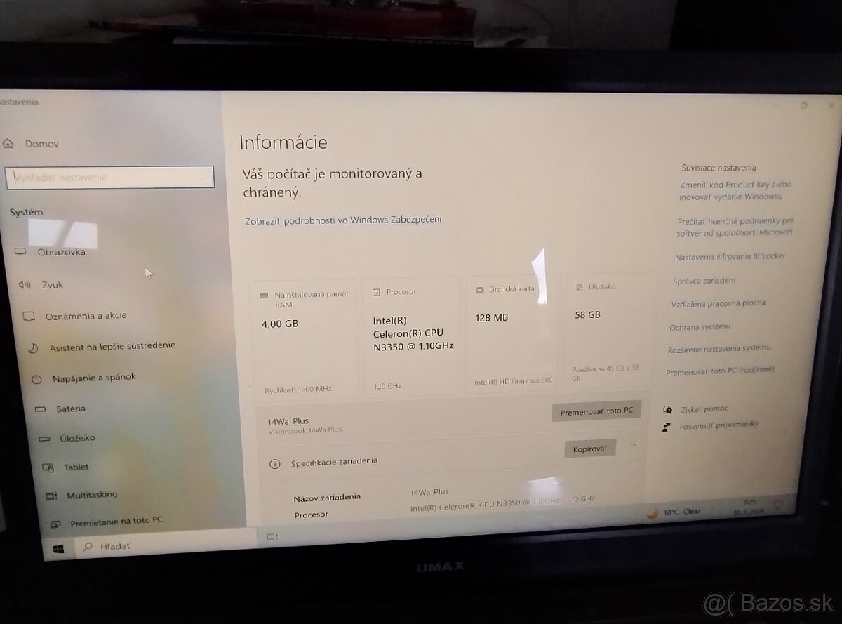 Predám notebook - 2