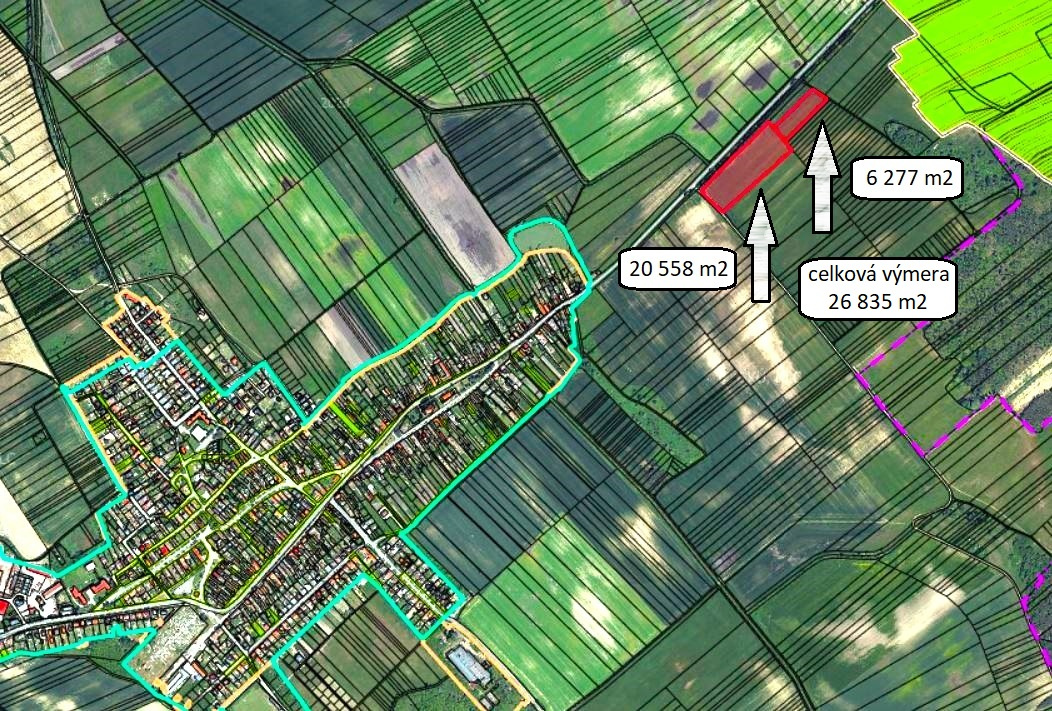 Rozľahlé pozemky tvoriace jeden celok - Borský Svätý Jur - Pohľad 2