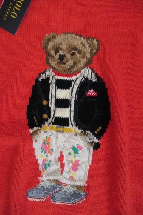 RALPH LAUREN BEAR original ikonicky sveter s medvedom M/L - 2
