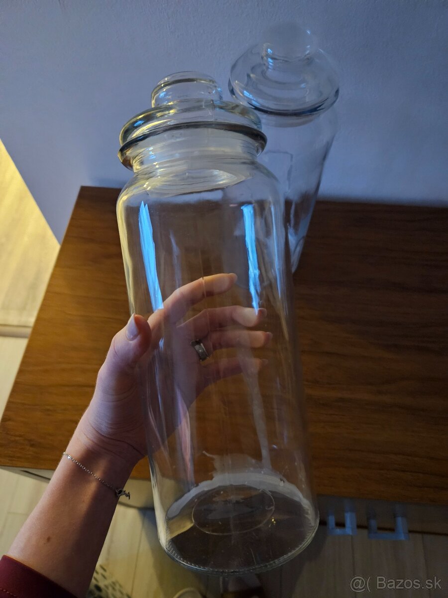 Sklenené svietniky - 2