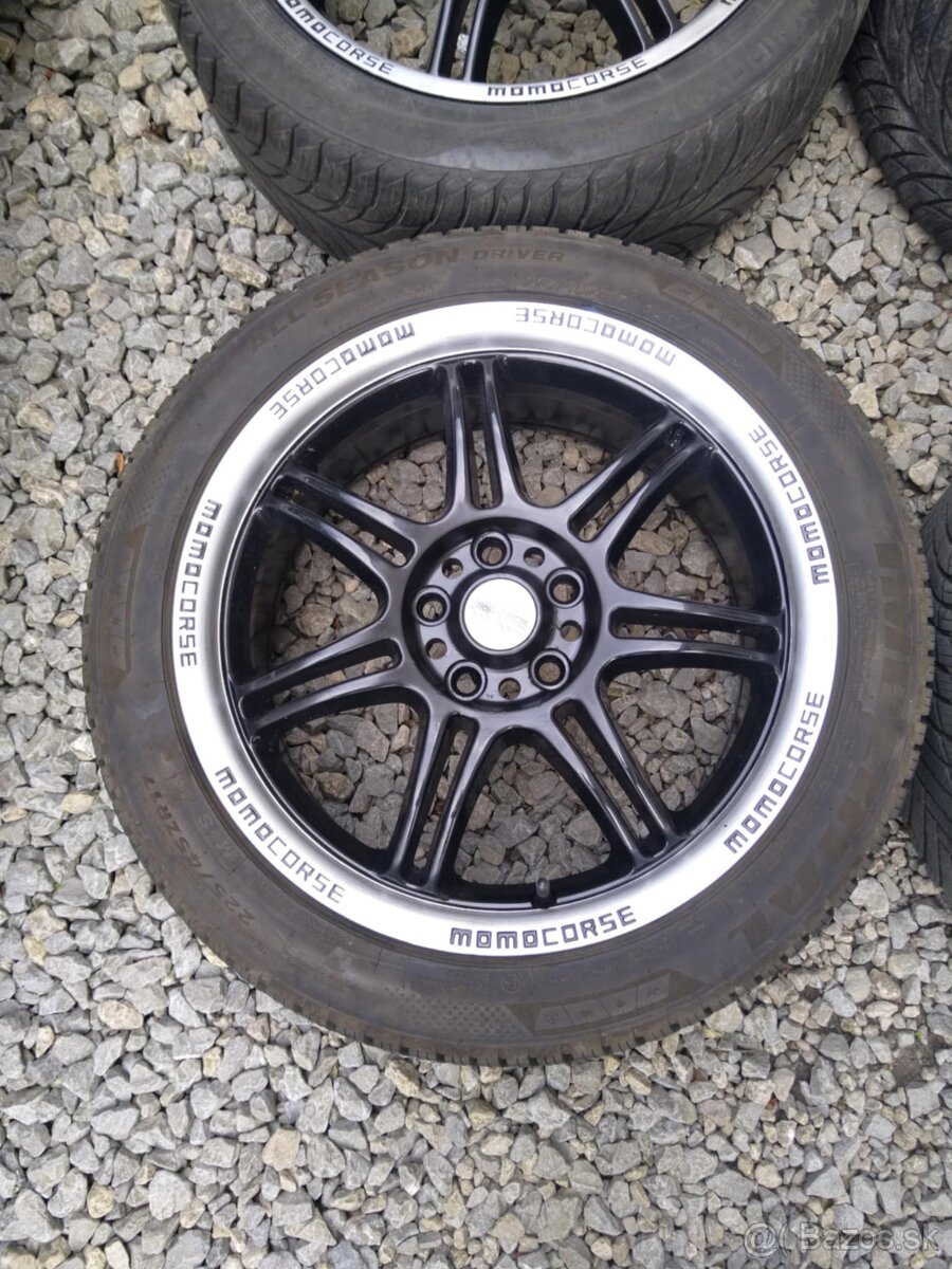 Alu FORD,VOLVO,PEUGEOT R 17 + celoročné pneu. - 2