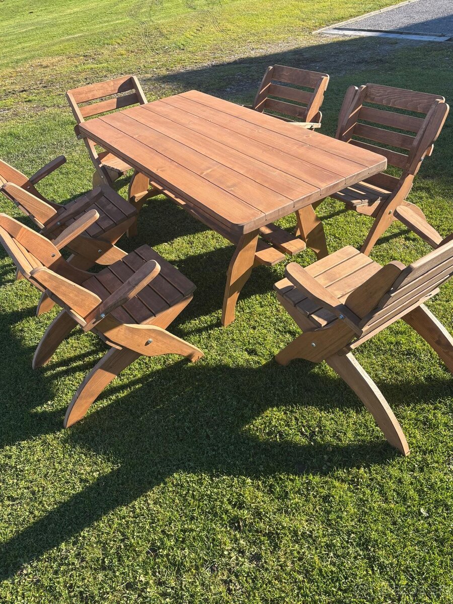 Predám záhradné terasové sedenie 1,6 m - 2