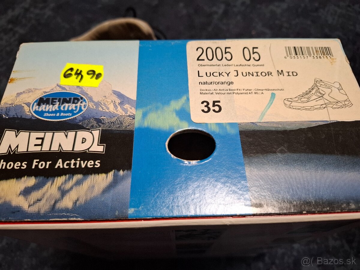 Meindl detske zimne trekingove topanýky - 2