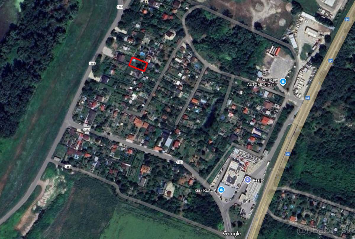 EXKLUZÍVNE NA PREDAJ ZÁHRADA S CHATKOU V KOMÁRNE - 2