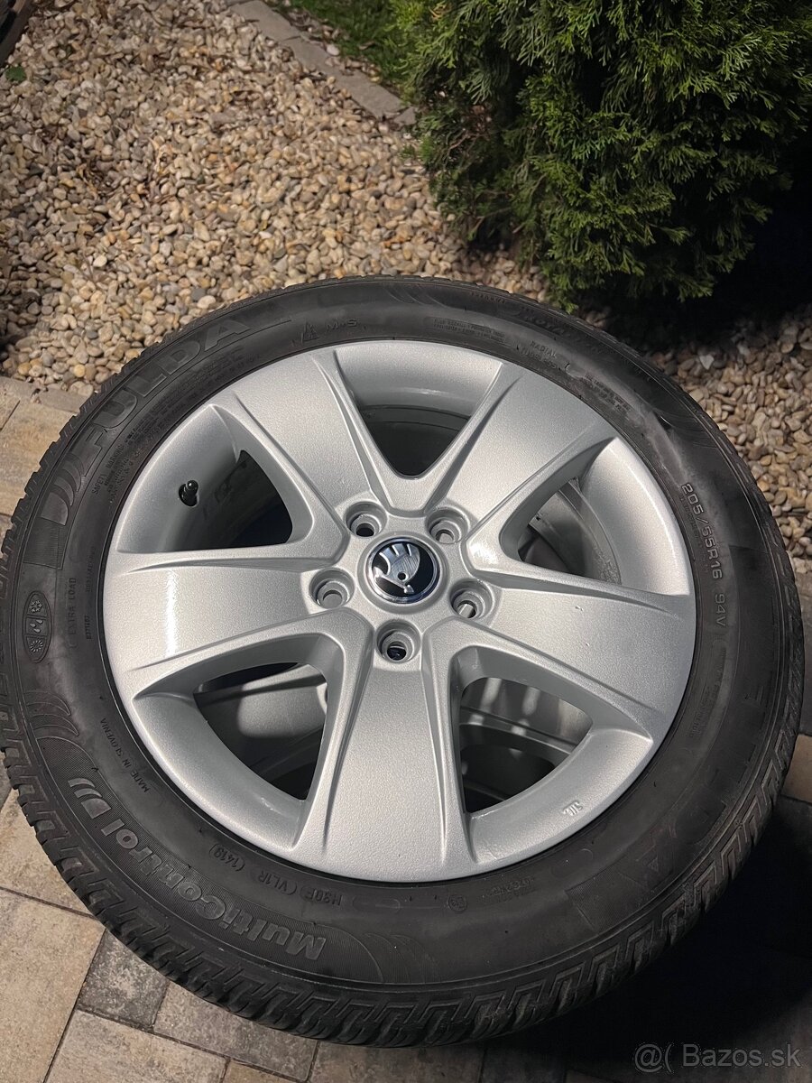 Zimná Sada škoda Elektrony 5x112 r16 - 2