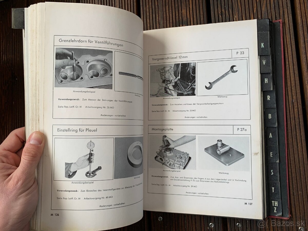 PORSCHE 356 originalni montazni manual a katalog dielcov - 2